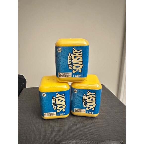 UNOPENED Blind Box Lankybox Mystery Squish Figure Collectible Blind Bag (3 Pack) - Picture 1 of 7